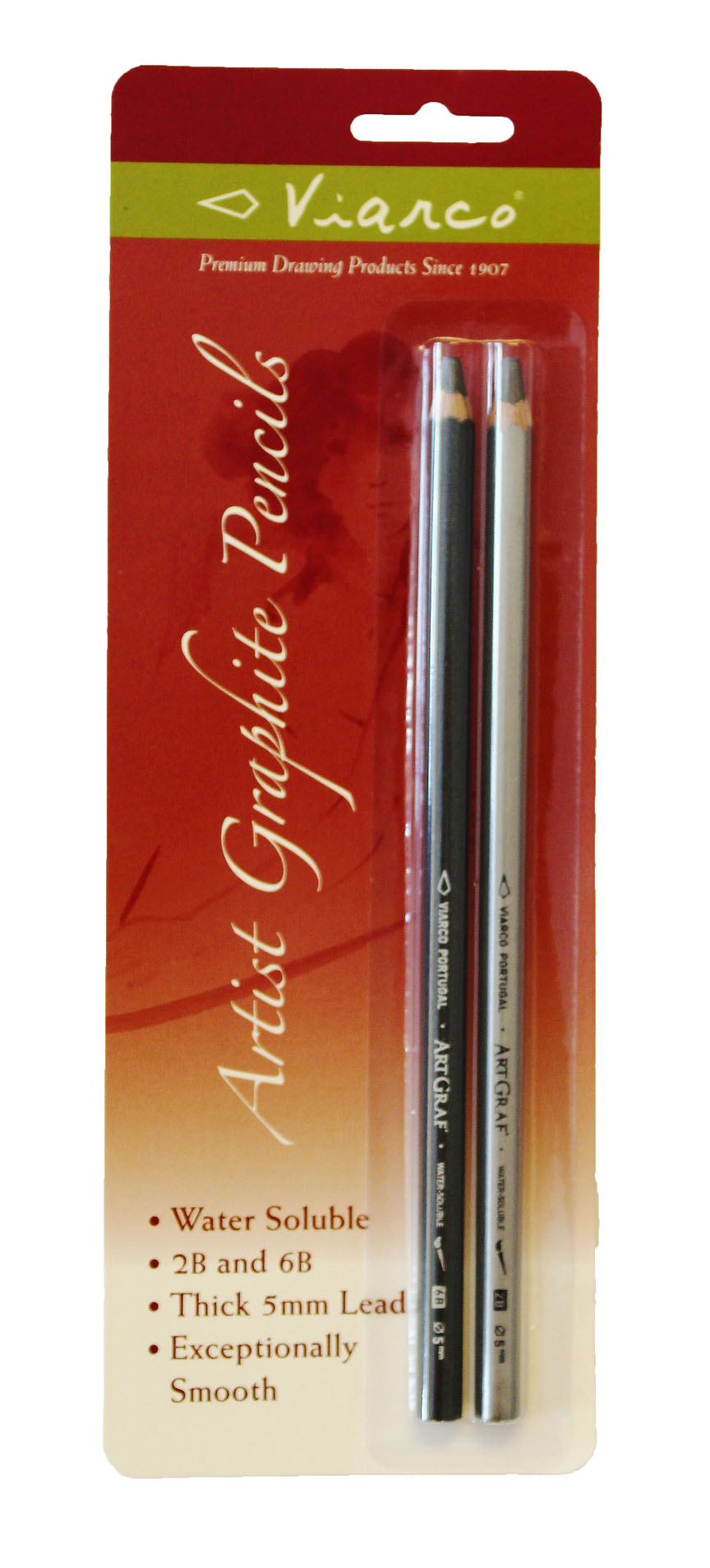 ARTGRAF WATER SOLUBLE GRAPHITE PENCILS, 2 PACK Kubert Art Store