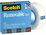 TP 811 RMVBL 1IN CR 1/2X36YD